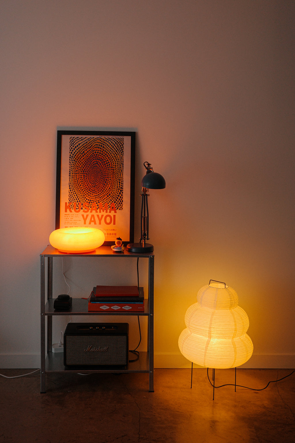 Soaked Paper Lamp